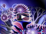 Real fractal music "Flights of the Birds" by Ren�-Louis BARON and  fractals gallery
